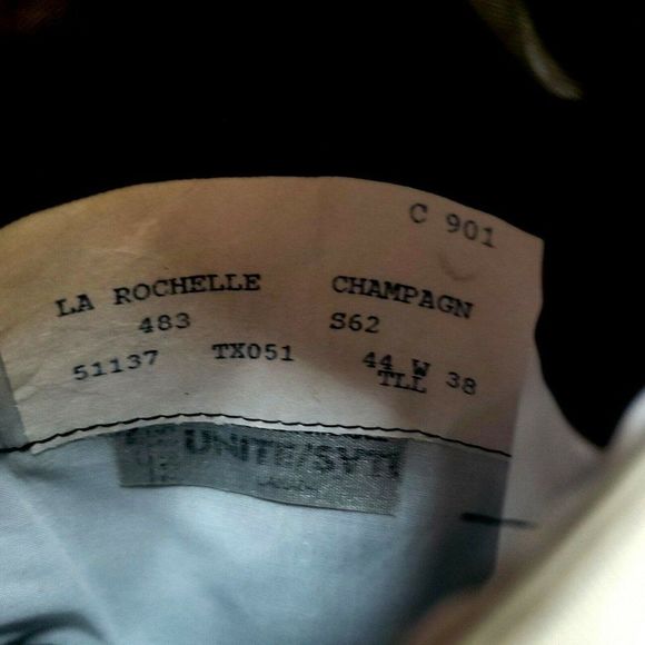 Yves Saint Laurent 42L 2 Button Birdseye Brown Woo - Picture 7 of 12